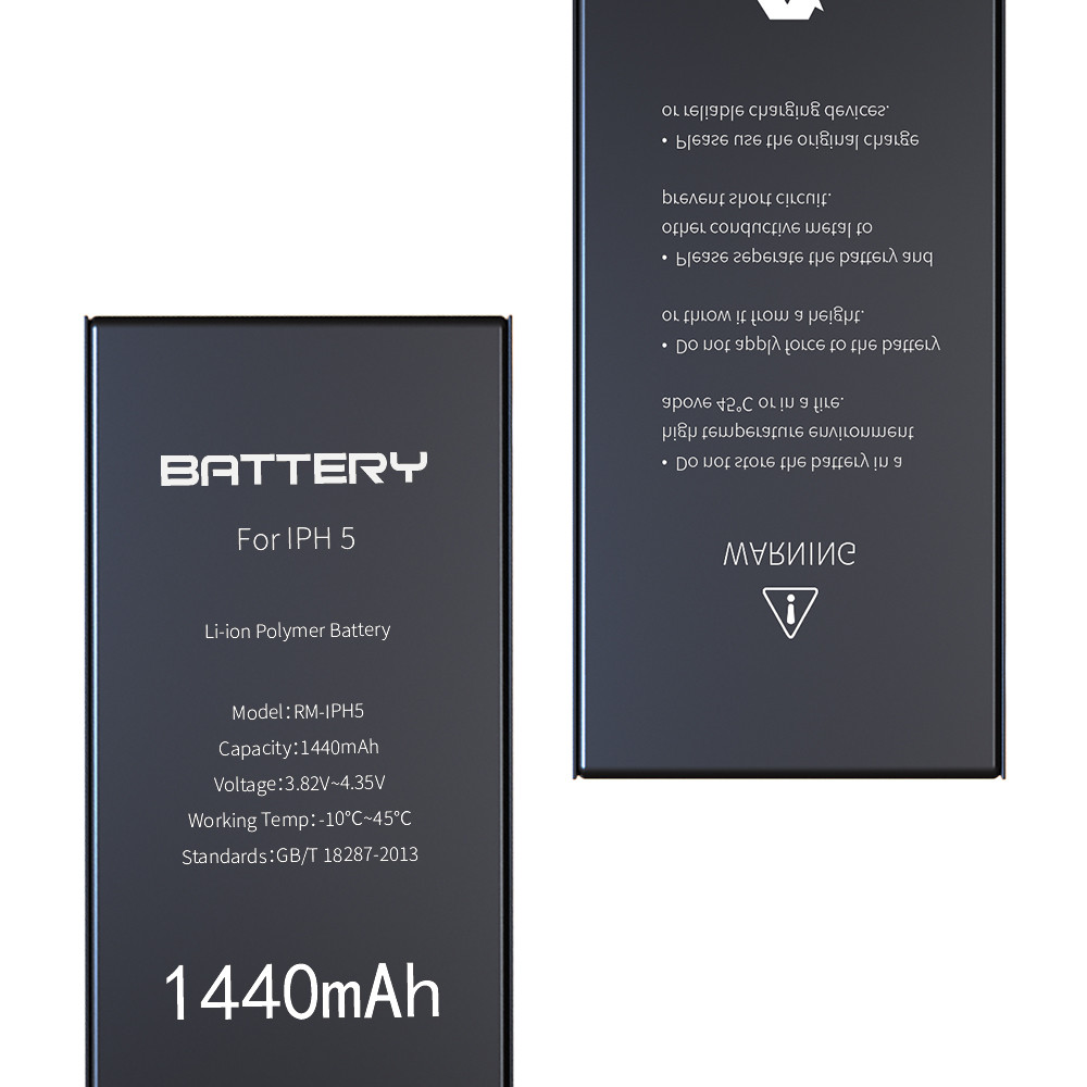 Li - Ion Iphone 5 Internal Battery 1440mAh Zero Cycle Certification CE ROHS FCC