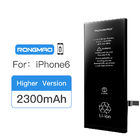 New battery higher capacity 2200mAh oem li-ion polymer for apple iphone 6 battery