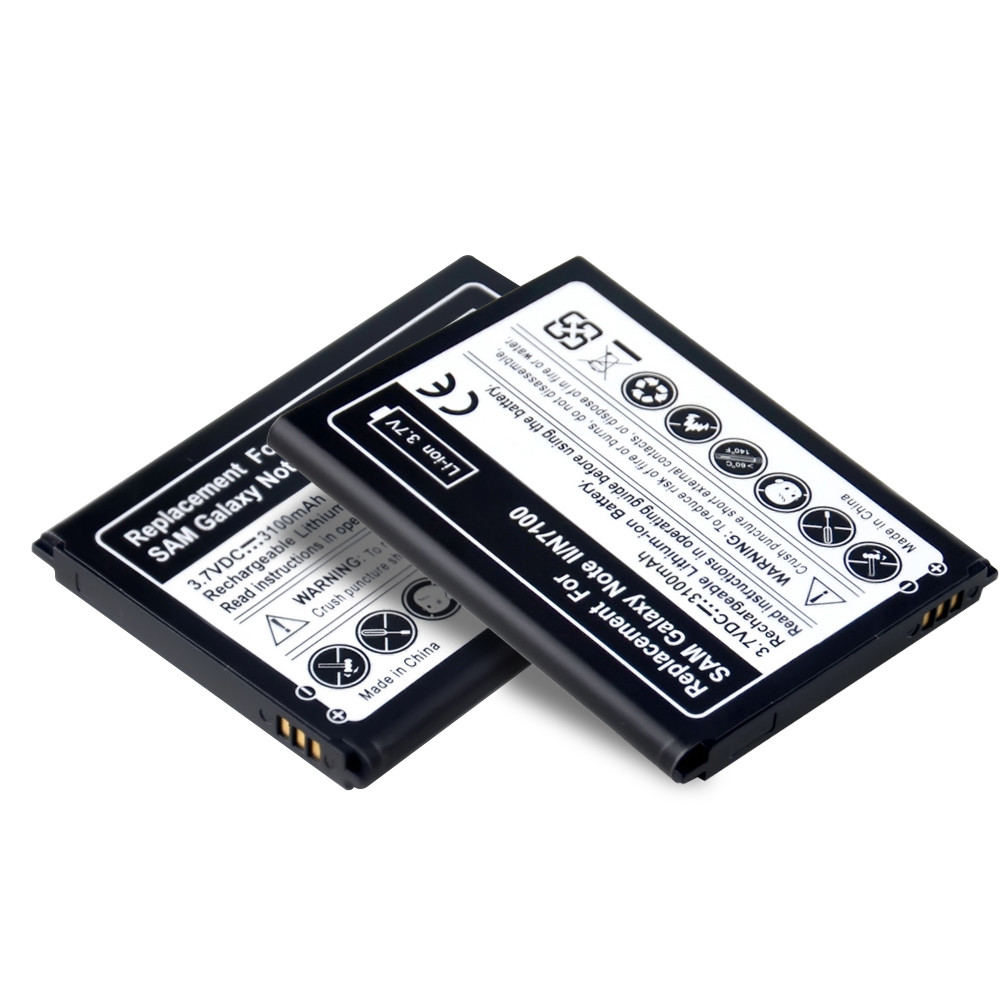 Low Price Samsung Mobile Battery Note 2 N7100 3100mah Full Capacity 3.7v